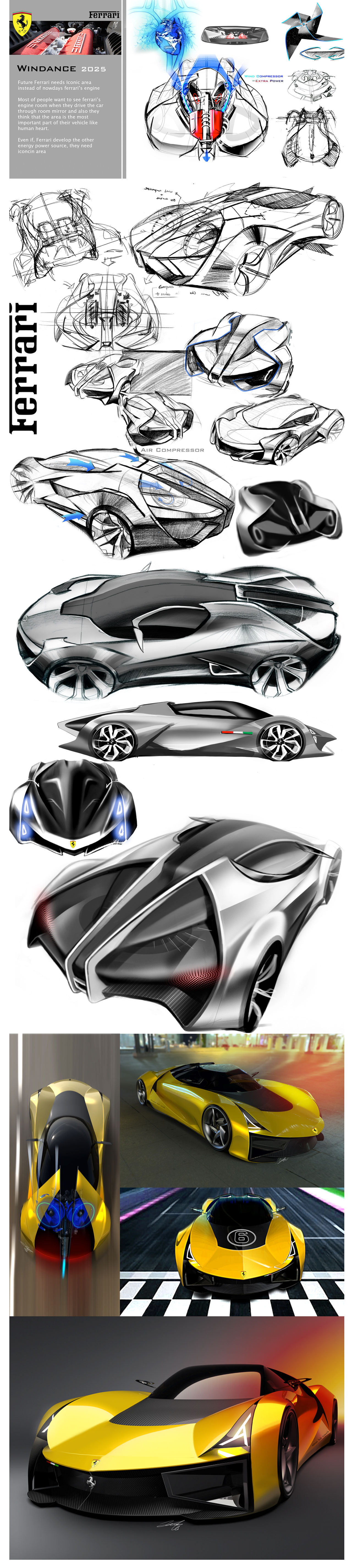 Ferrari Design Portfolio